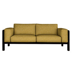 Furia Heming Large Sofa Audry Dark Citrine